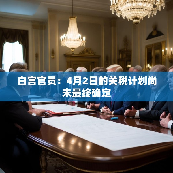 白宫官员：4月2日的关税计划尚未最终确定