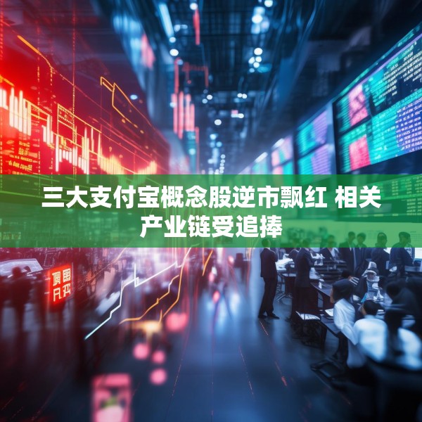 三大支付宝概念股逆市飘红 相关产业链受追捧