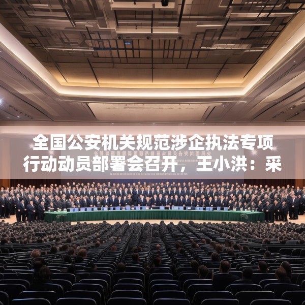 全国公安机关规范涉企执法专项行动动员部署会召开，王小洪：采取更具针对性、更有实效性的措施