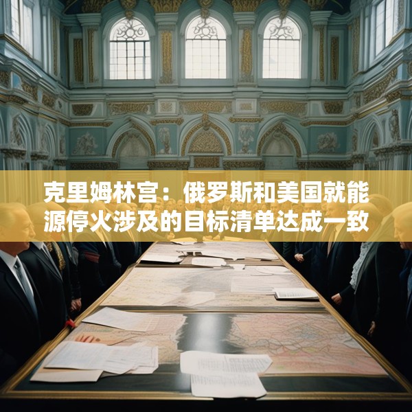 克里姆林宫：俄罗斯和美国就能源停火涉及的目标清单达成一致