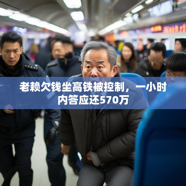 老赖欠钱坐高铁被控制，一小时内答应还570万