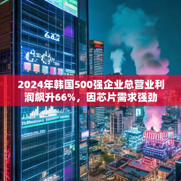 2024年韩国500强企业总营业利润飙升66%，因芯片需求强劲