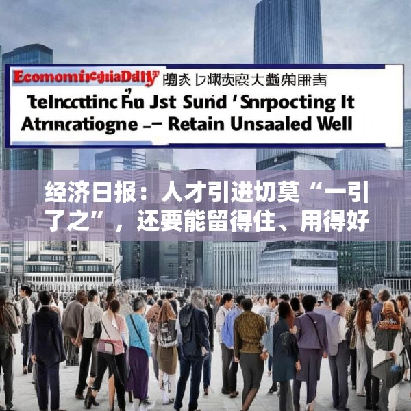 经济日报：人才引进切莫“一引了之”，还要能留得住、用得好