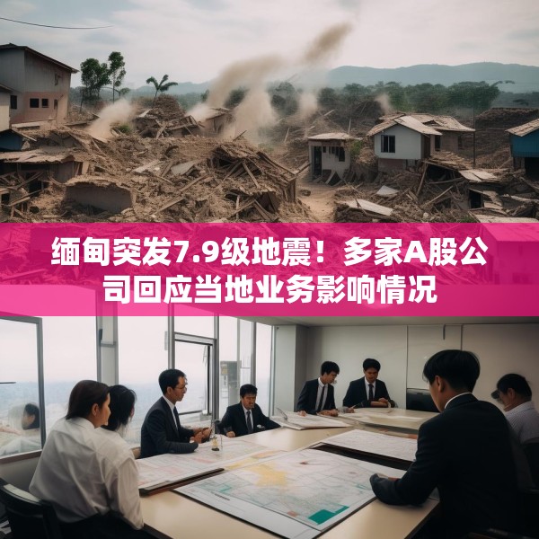 缅甸突发7.9级地震！多家A股公司回应当地业务影响情况