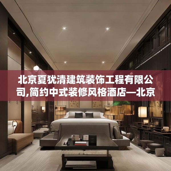 北京夏犹清建筑装饰工程有限公司,简约中式装修风格酒店—北京夏犹清建筑装饰工程有限公司263.a139b140c143fgy.150cvcx