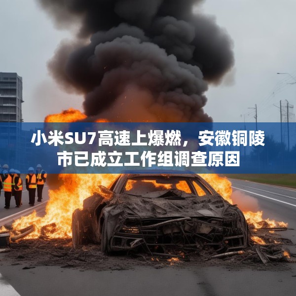 小米SU7高速上爆燃，安徽铜陵市已成立工作组调查原因