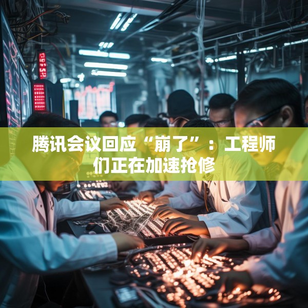 腾讯会议回应“崩了”：工程师们正在加速抢修