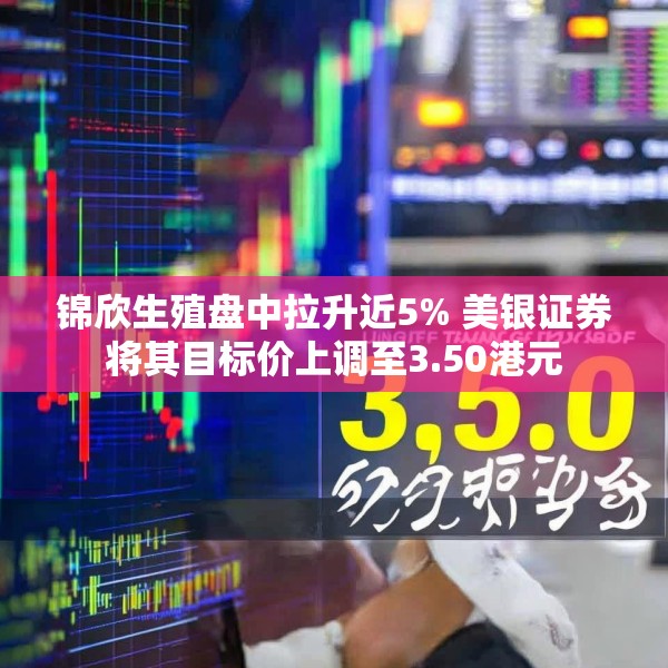 锦欣生殖盘中拉升近5% 美银证券将其目标价上调至3.50港元