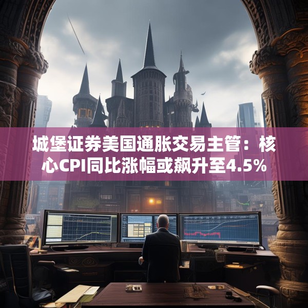 城堡证券美国通胀交易主管：核心CPI同比涨幅或飙升至4.5%