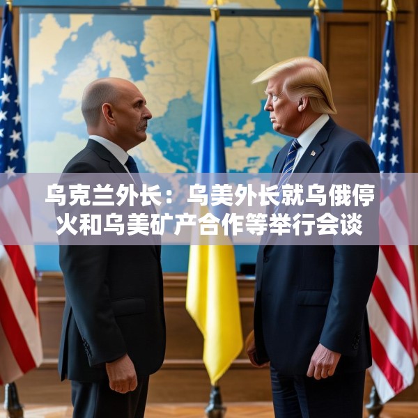 乌克兰外长：乌美外长就乌俄停火和乌美矿产合作等举行会谈