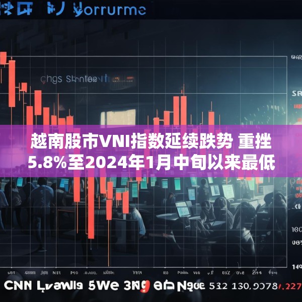 越南股市VNI指数延续跌势 重挫5.8%至2024年1月中旬以来最低