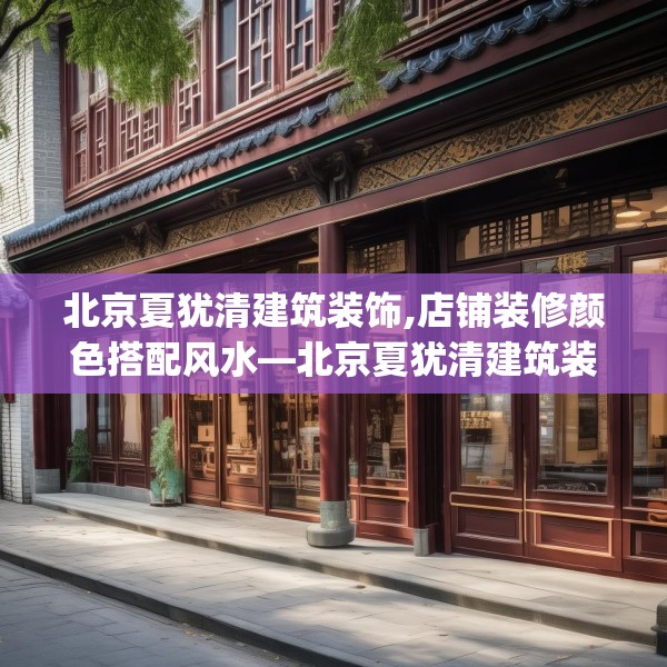 北京夏犹清建筑装饰,店铺装修颜色搭配风水—北京夏犹清建筑装饰340.a216b217c220fgy.227dewqe