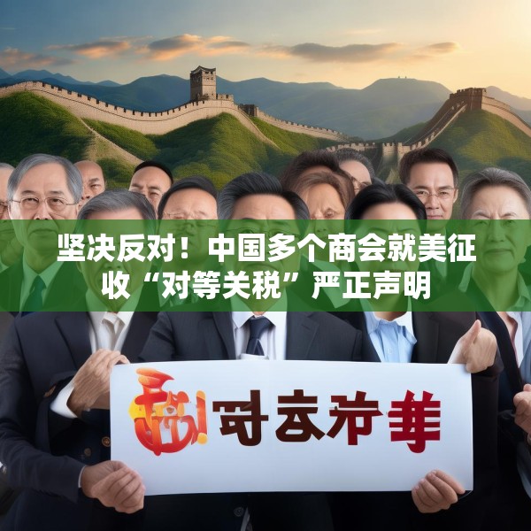 坚决反对！中国多个商会就美征收“对等关税”严正声明