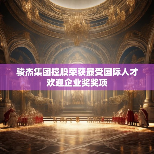 骏杰集团控股荣获最受国际人才欢迎企业奖奖项