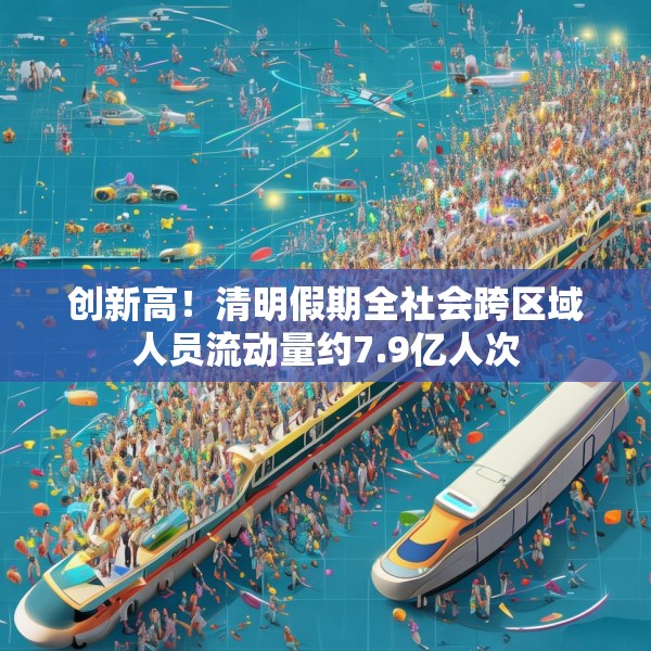 创新高！清明假期全社会跨区域人员流动量约7.9亿人次