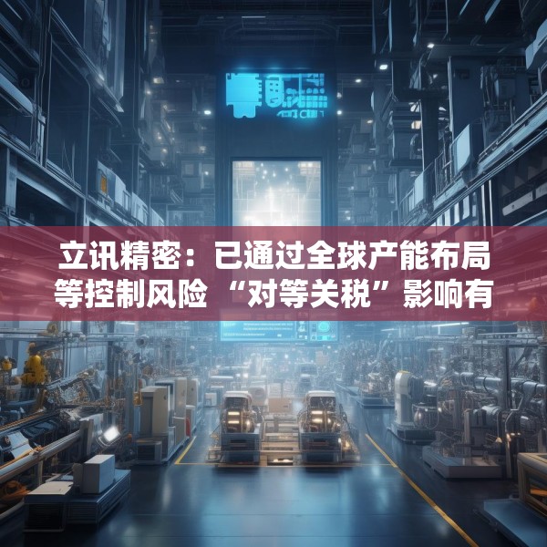 立讯精密：已通过全球产能布局等控制风险 “对等关税”影响有限