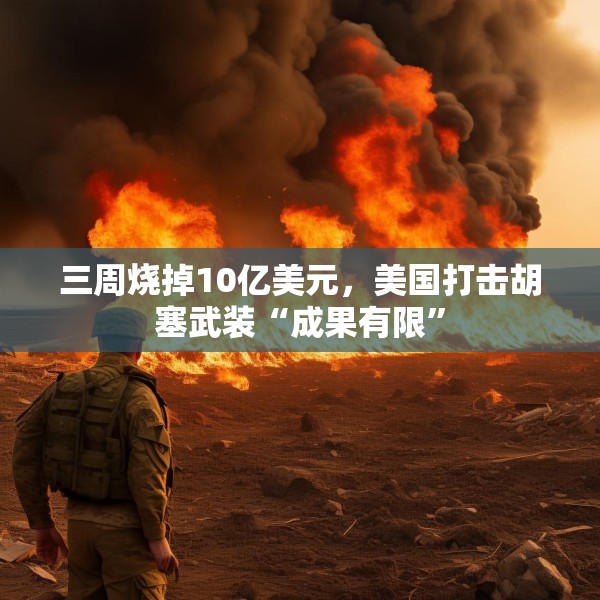 三周烧掉10亿美元，美国打击胡塞武装“成果有限”
