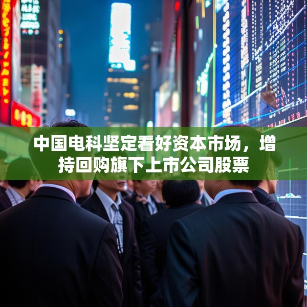 中国电科坚定看好资本市场，增持回购旗下上市公司股票