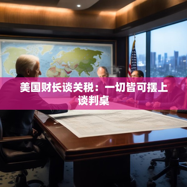 美国财长谈关税：一切皆可摆上谈判桌