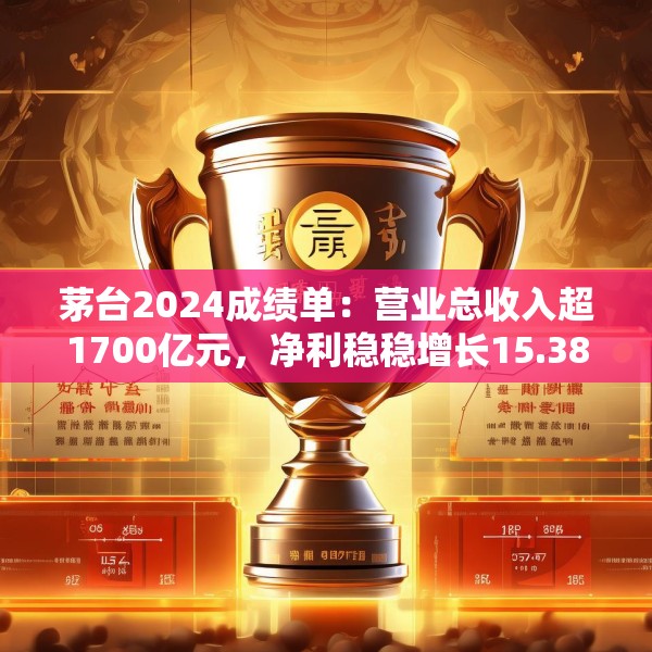 茅台2024成绩单：营业总收入超1700亿元，净利稳稳增长15.38%，手握924亿现金，底气何来？