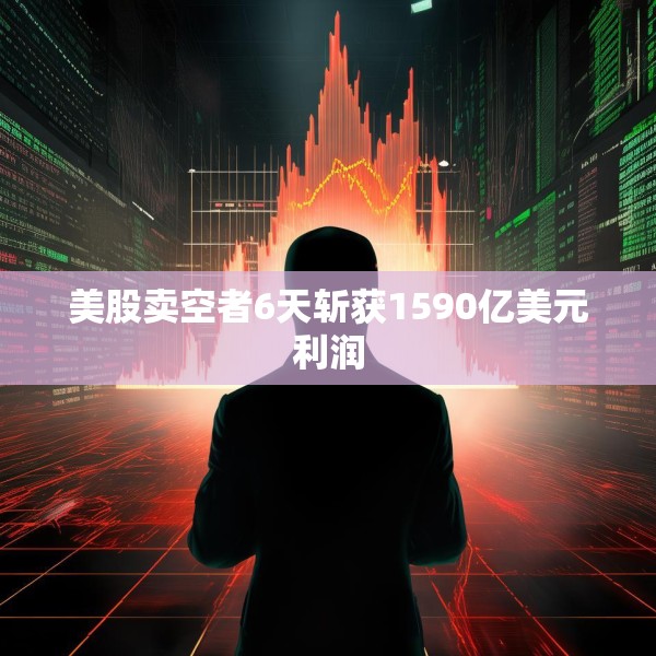 美股卖空者6天斩获1590亿美元利润