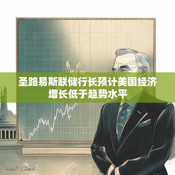 圣路易斯联储行长预计美国经济增长低于趋势水平