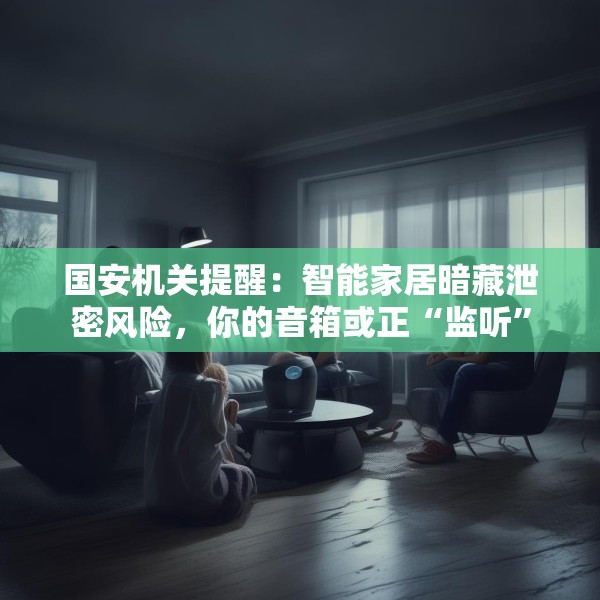 国安机关提醒：智能家居暗藏泄密风险，你的音箱或正“监听”