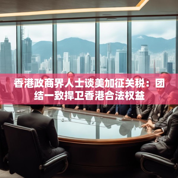 香港政商界人士谈美加征关税：团结一致捍卫香港合法权益