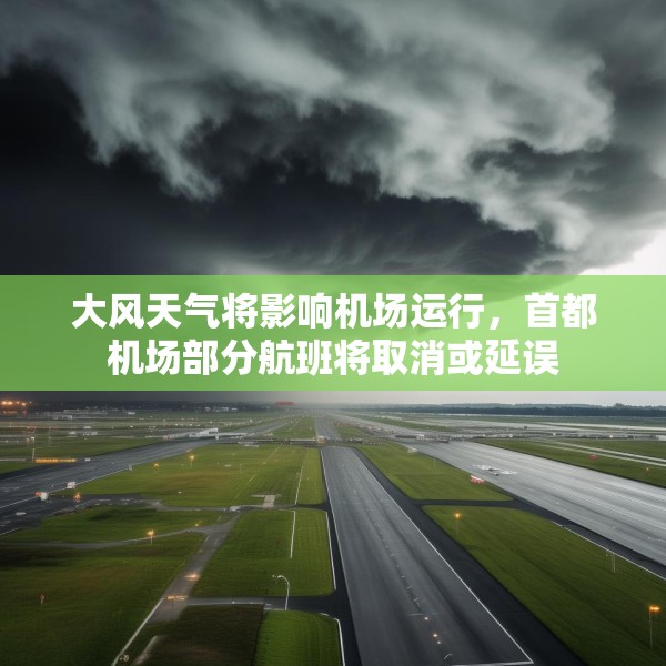 大风天气将影响机场运行，首都机场部分航班将取消或延误