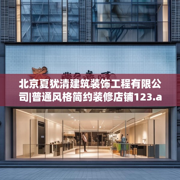 北京夏犹清建筑装饰工程有限公司|普通风格简约装修店铺123.adewqe