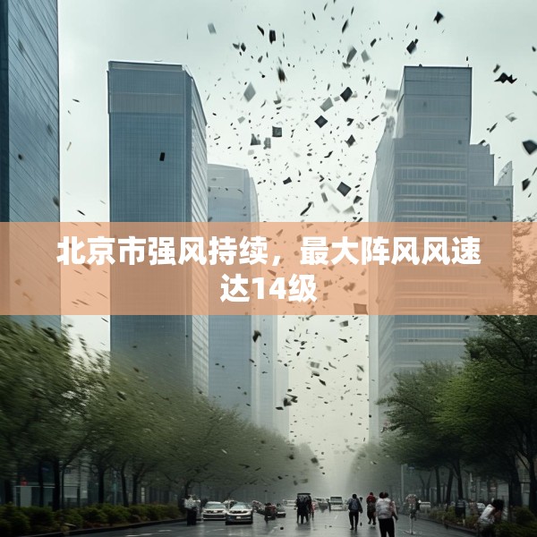 北京市强风持续，最大阵风风速达14级