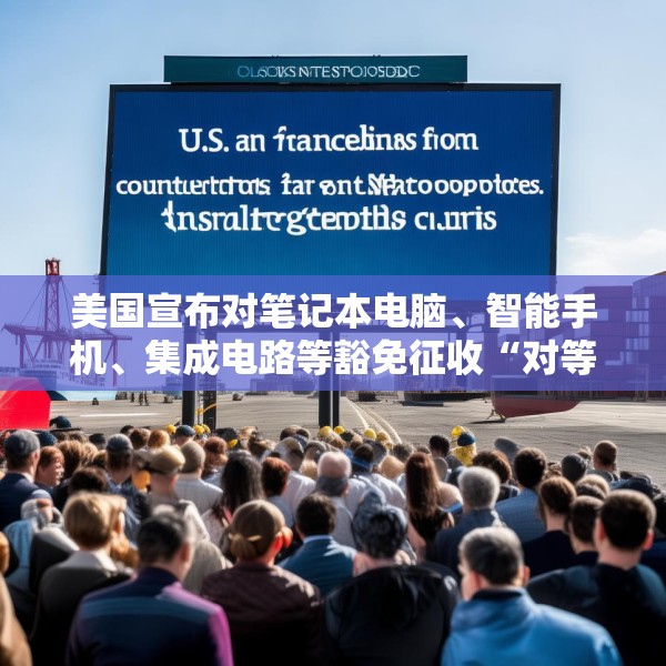 美国宣布对笔记本电脑、智能手机、集成电路等豁免征收“对等关税”