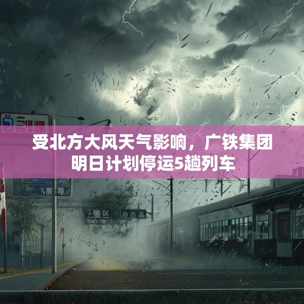 受北方大风天气影响，广铁集团明日计划停运5趟列车