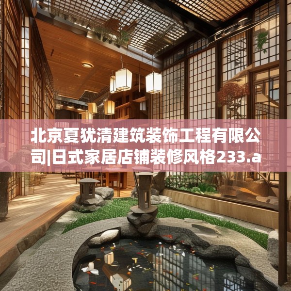 北京夏犹清建筑装饰工程有限公司|日式家居店铺装修风格233.a109b110c113fgy.120bnbn