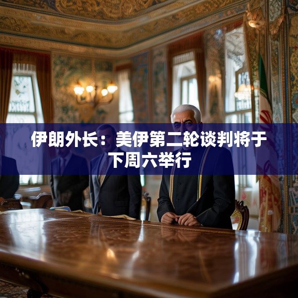 伊朗外长：美伊第二轮谈判将于下周六举行