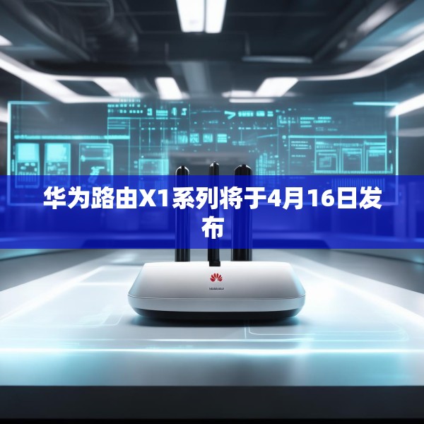 华为路由X1系列将于4月16日发布
