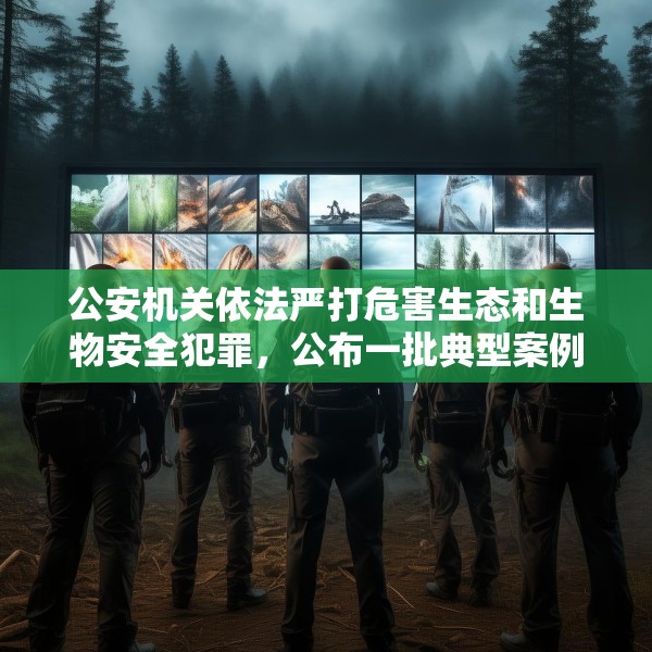 公安机关依法严打危害生态和生物安全犯罪，公布一批典型案例