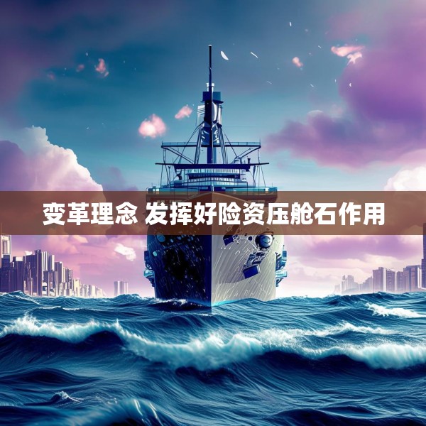 变革理念 发挥好险资压舱石作用