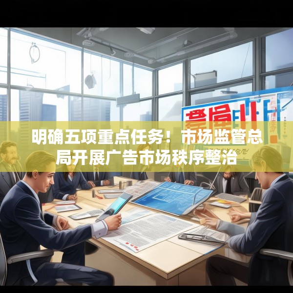 明确五项重点任务！市场监管总局开展广告市场秩序整治