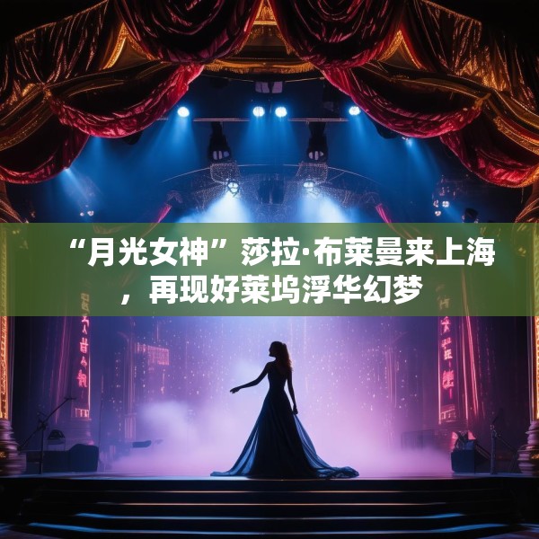 “月光女神”莎拉·布莱曼来上海，再现好莱坞浮华幻梦