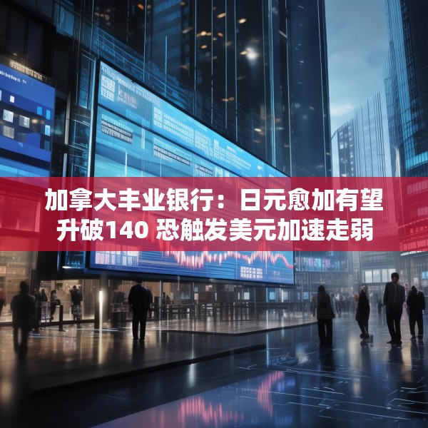 加拿大丰业银行：日元愈加有望升破140 恐触发美元加速走弱