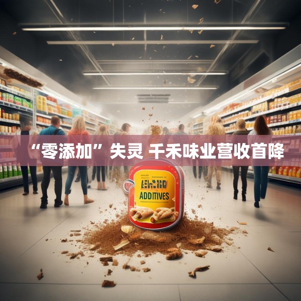 “零添加”失灵 千禾味业营收首降