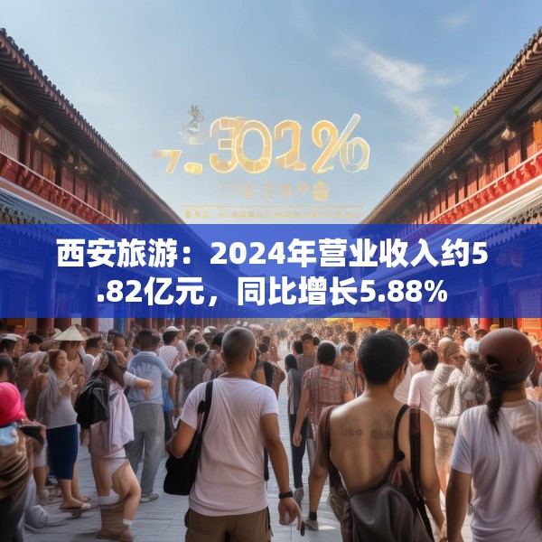 西安旅游：2024年营业收入约5.82亿元，同比增长5.88%