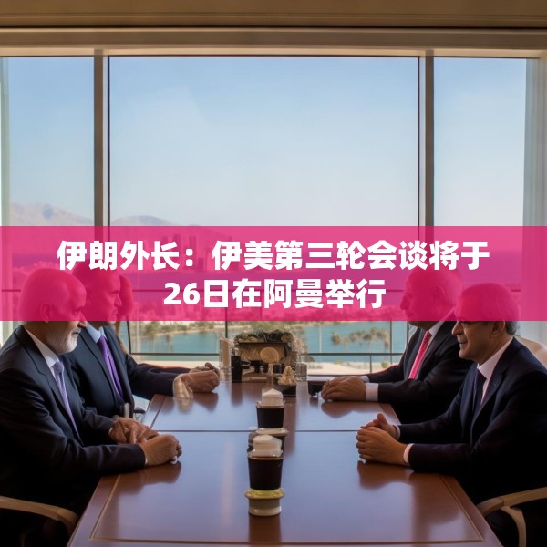 伊朗外长：伊美第三轮会谈将于26日在阿曼举行