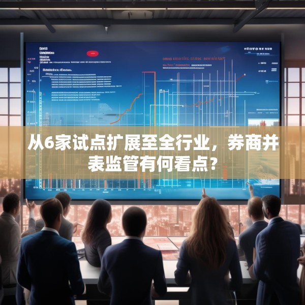 从6家试点扩展至全行业，券商并表监管有何看点？