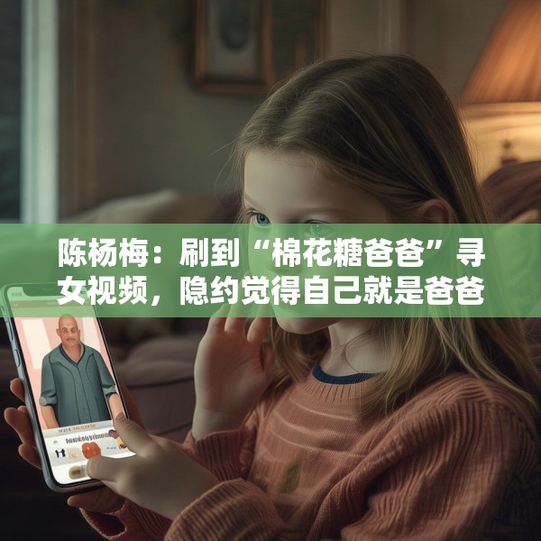 陈杨梅：刷到“棉花糖爸爸”寻女视频，隐约觉得自己就是爸爸要找的孩子