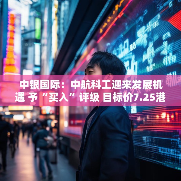 中银国际：中航科工迎来发展机遇 予“买入”评级 目标价7.25港元