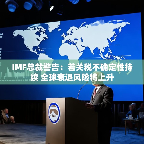 IMF总裁警告：若关税不确定性持续 全球衰退风险将上升