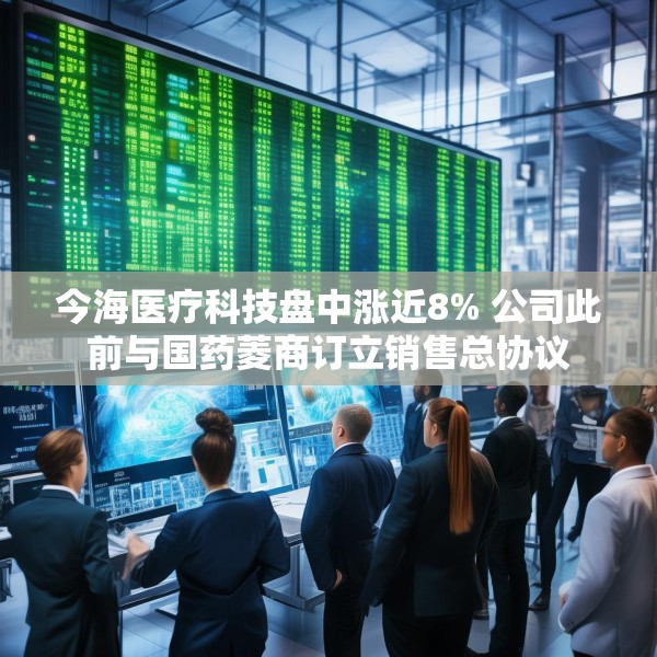今海医疗科技盘中涨近8% 公司此前与国药菱商订立销售总协议