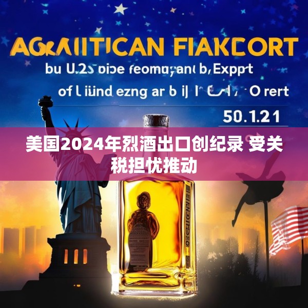 美国2024年烈酒出口创纪录 受关税担忧推动
